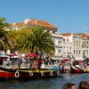 Zdjęcie z Portugalii - obłędnie kolorowe Aveiro z łódkami moliceiro....