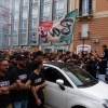 Zdjęcie z Włoch - nieoczekiwanie mamy tu dodatkową "atrakcję" czyli wielki protest i kupę huku! 