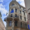 Zdjęcie z Łotwy - piękny detal gmachu ambasady włoskiej