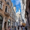 Zdjęcie z Łotwy - wszyscy namiętnie fotografują uroczą secesje wokół Gildii