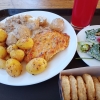 Zdjęcie z Łotwy - porcje ogromniaste i jeszcze smażone krążki krabowe  na spółkę (uwielbiam je:))
