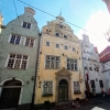 Zdjęcie z Łotwy - gotyckie kamieniczki "Trzej Bracia"-  To Najstarszy kompleks domów mieszkalnych z XV wieku; 