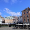 Zdjęcie z Łotwy - przy Placu Katedralnym