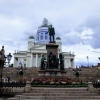 Zdjęcie z Finlandii - przed katedra stoli pomnik cara Aleksandra II