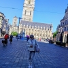 gandawskie sukiennice i wieża Het Belfort