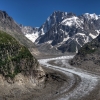 Zdjęcie z Francji - lodowiec Mer de Glace