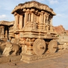 Zdjęcie z Indii - Kamienny rydwan, Hampi