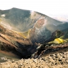Jeden z kraterów Etny. - Zdjęcie Jeden z kraterów Etny.