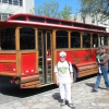 Zdjęcie ze Stanów Zjednoczonych - Turystyczny bus w downtow