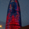 Zdjęcie z Hiszpanii - Torre Agbar nocą
