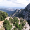 Zdjęcie z Hiszpanii - Wjazd na Montserrat