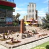 Zdjęcie z Boliwii - centralny plac miasta