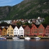 Zdjęcie z Norwegii - nabrzeże Bryggen