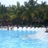 Zdjęcie z Meksyku - leżaczki w basenie