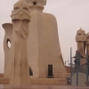 Zdjęcie z Hiszpanii - na dachu Casa Mila