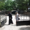 Zdjęcie z Grecji - Brama do klasztoru.