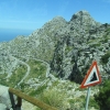 Zdjęcie z Hiszpanii - w drodze do Sa Calobra...
