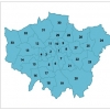 Zdjęcie z Wielkiej Brytanii - Podział Londynu na Gminy