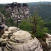 Zdjęcie z Niemiec - Skały w rejonie Bastei.