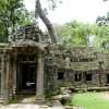 Zdjęcie z Kambodży - Ta Phrom-glowne wejscie